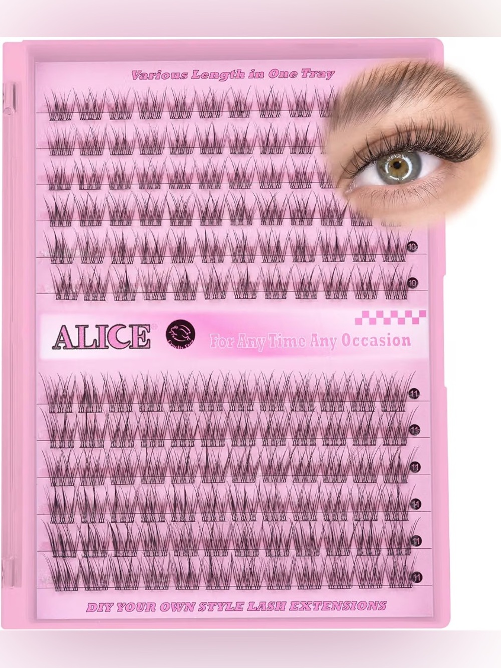 Lash Clusters Size 9-11 mm
